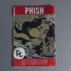 Used Phish after show pass